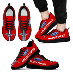 SOLE SNEAKER FORD MUSTANG, MUSTANG SHOES, MUSTANG SNEAKERS, GIFTS FOR MUSTANG LOVERS, DRIVING SHOES, RACING SHOES QX17