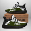 REZE SHOES JEEP, JEEP SHOES, CUSTOM SHOES, SNEAKERS, DRIVING SHOES, RACING SHOES DC25