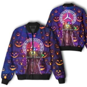 BOMBER JACKET MERCEDES, MERCEDES 3D SPRING AUTUMN, MENS CASUAL JACKET, CAR SPORTS WD58