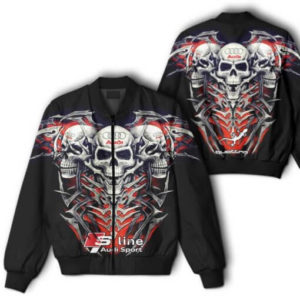 BOMBER JACKET AUDI, AUDI 3D SPRING AUTUMN NEW FASHION MEN PILOT BOMBER JACKET AK28