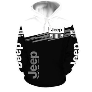 JEEP, JEEP PULLOVER HOODIE - JEEP HOODED SWEATSHIRT KD13