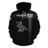 Jeep, Jeep Pullover Hoodie - Jeep Hooded Sweatshirt Dv28