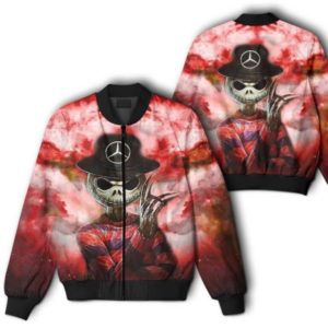 BOMBER JACKET MERCEDES, MERCEDES 3D SPRING AUTUMN, MENS CASUAL JACKET, CAR SPORTS WG13