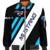 BOMBER JACKET MUSTANG, MUSTANG 3D SPRING AUTUMN, MENS CASUAL JACKET, CAR SPORTS KV67