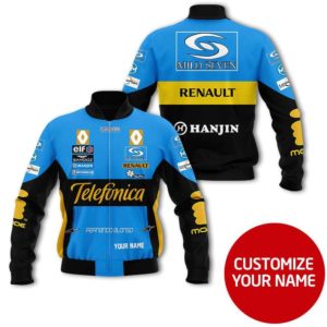 CUSTOMIZE YOUR NAME BOMBER JACKET RENAULT EG84