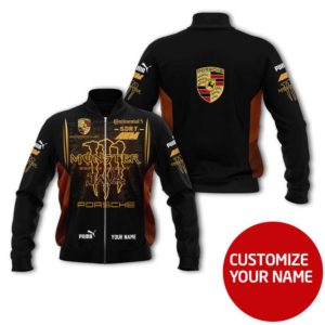 CUSTOMIZE YOUR NAME BOMBER JACKET PORSCHE RC28