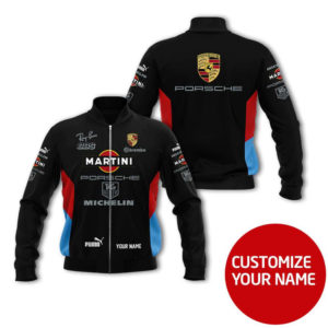CUSTOMIZE YOUR NAME BOMBER JACKET PORSCHE SW46