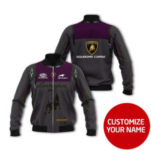 CUSTOMIZE YOUR NAME BOMBER JACKET LAMBORGHINI ET79