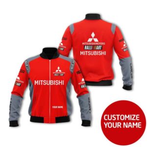 CUSTOMIZE YOUR NAME BOMBER JACKET MITSUBISHI CR28