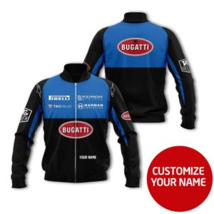 CUSTOMIZE YOUR NAME BOMBER JACKET BUGATTI QS41