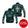 CUSTOM NAME BOMBER JACKET MUSTANG, MUSTANG 3D SPRING AUTUMN, MENS CASUAL JACKET, CAR SPORTS CV13