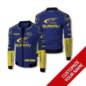 CUSTOMIZE YOUR NAME BOMBER JACKET SUBARU ET17