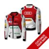 CUSTOM NAME BOMBER JACKET AUDI, AUDI 3D SPRING AUTUMN, MENS CASUAL JACKET SF24