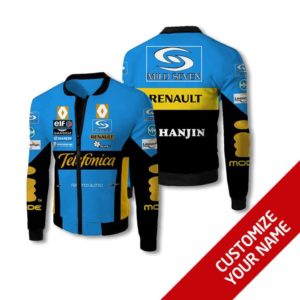 CUSTOMIZE YOUR NAME BOMBER JACKET RENAULT FG84