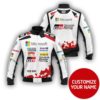 CUSTOMIZE YOUR NAME BOMBER JACKET TOYOTA RACING FW17