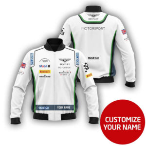 CUSTOMIZE YOUR NAME BOMBER JACKET BENTLEY ER84