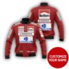 CUSTOM NAME HONDA, HONDA 3D SPRING AUTUMN NEW FASHION MENS CASUAL JACKET LARGE SIZE MEN PILOT BOMBER JACKET CB71