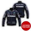 CUSTOM NAME BOMBER JACKET MERCEDES, MERCEDES 3D SPRING AUTUMN, MENS CASUAL JACKET, CAR SPORTS VH31