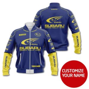 CUSTOMIZE YOUR NAME BOMBER JACKET SUBARU RH87