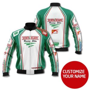CUSTOMIZE YOUR NAME BOMBER JACKET TONY KARI CG28