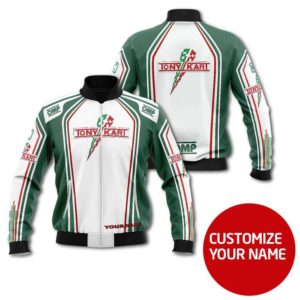 CUSTOMIZE YOUR NAME BOMBER JACKET TONY KARI QF79