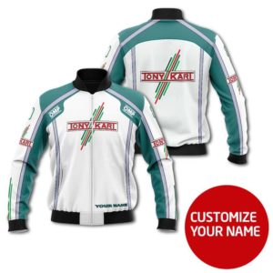 CUSTOMIZE YOUR NAME BOMBER JACKET TONY KARI DS39