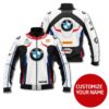 CUSTOM NAME BOMBER JACKET BMW, HOT SUMMER FASHION EQ28
