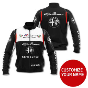 CUSTOMIZE YOUR NAME BOMBER JACKET ALFA ROMEO ER89