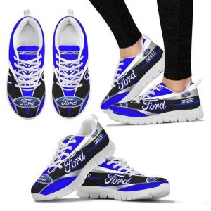 SOLE SNEAKER FORD, CUSTOM SHOES, SNEAKERS, GIFTS FOR FORD LOVERS, DRIVING SHOES, RACING SHOES QL84