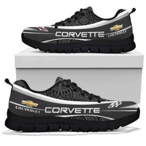 SOLE SNEAKER CHEVROLET CORVETTE, CORVETTE SHOES, CHEVROLET, DRIVING SHOES, RACING SHOES, DRIFT CAR VC17