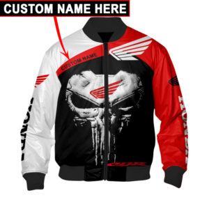 CUSTOM NAME HONDA, HONDA 3D SPRING AUTUMN NEW FASHION MENS CASUAL JACKET LARGE SIZE MEN PILOT BOMBER JACKET LW23