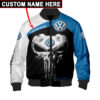 CUSTOM NAME BOMBER JACKET VOLKSWAGEN, VOLKSWAGEN 3D SPRING AUTUMN, MENS CASUAL JACKET, CAR SPORTS GW13