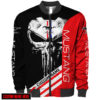 CUSTOM NAME BOMBER JACKET MUSTANG, MUSTANG 3D SPRING AUTUMN, MENS CASUAL JACKET, CAR SPORTS RE28