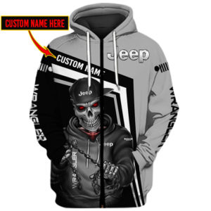 CUSTOM NAME JEEP, JEEP PULLOVER HOODIE - JEEP HOODED SWEATSHIRT WF18