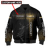 CUSTOM NAME BOMBER JACKET CHEVROLET, CHEVROLET 3D SPRING AUTUMN, MENS CASUAL JACKET DT27