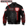 CUSTOM NAME BOMBER JACKET DODGE, RAM 3D SPRING AUTUMN, MENS CASUAL JACKET CT49