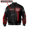 CUSTOM NAME HONDA, HONDA 3D SPRING AUTUMN NEW FASHION MENS CASUAL JACKET LARGE SIZE MEN PILOT BOMBER JACKET QD28