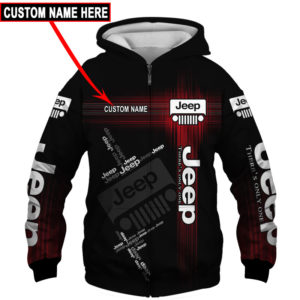 CUSTOM NAME JEEP, JEEP PULLOVER HOODIE - JEEP HOODED SWEATSHIRT EF28