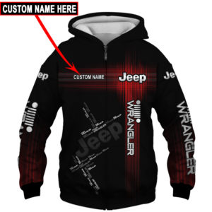 CUSTOM NAME JEEP, JEEP PULLOVER HOODIE - JEEP HOODED SWEATSHIRT ED18