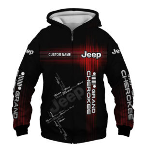 CUSTOM NAME JEEP, JEEP PULLOVER HOODIE - JEEP HOODED SWEATSHIRT EF17