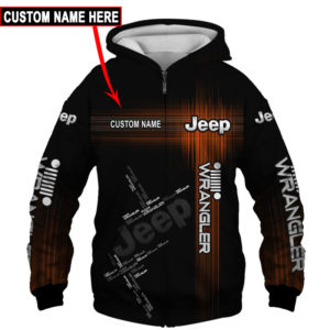 CUSTOM NAME JEEP, JEEP PULLOVER HOODIE - JEEP HOODED SWEATSHIRT DB27