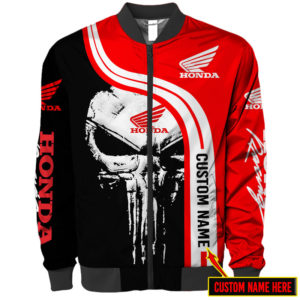 CUSTOM NAME HONDA, HONDA 3D SPRING AUTUMN NEW FASHION MENS CASUAL JACKET LARGE SIZE MEN PILOT BOMBER JACKET SC24