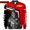 CUSTOM NAME BOMBER JACKET CHEVROLET, CHEVROLET 3D SPRING AUTUMN, MENS CASUAL JACKET DH52