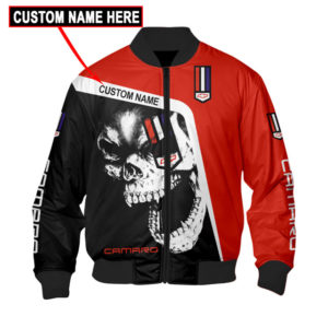 CUSTOM NAME CHEVROLET CAMARO NEW MEN BOMBER JACKET CAR BRAND UNISEX FASHION SD79