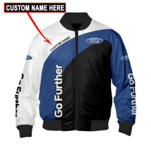 CUSTOM NAME BOMBER JACKET FORD, RAM 3D SPRING AUTUMN, MENS CASUAL JACKET QL71