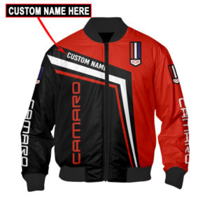 CUSTOM NAME CAMARO NEW MEN BOMBER JACKET CAR BRAND UNISEX FASHION WE19