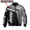 CUSTOM NAME BOMBER JACKET JEEP, JEEP 3D SPRING AUTUMN, MENS CASUAL JACKET WN18