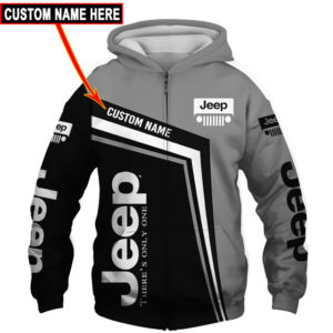 CUSTOM NAME JEEP, JEEP PULLOVER HOODIE - JEEP HOODED SWEATSHIRT WN17