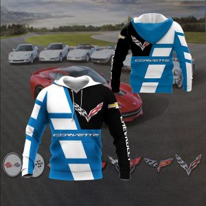 HOODIE CHEVROLET CORVETTE, CHEVROLET 3D SPRING AUTUMN, MENS CASUAL HOODIE HS466