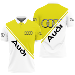 POLO T-SHIRT AUDI, AUDI CLOTHING, AUDI SHIRT HR58